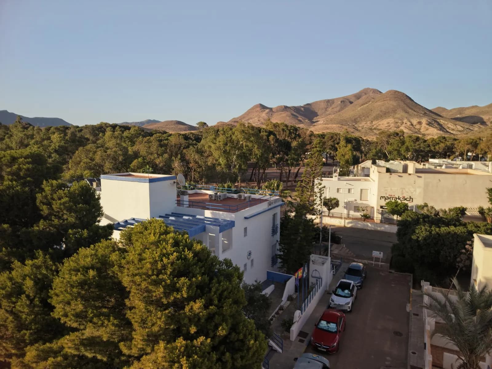 Pinède et collines du Cabo de Gata